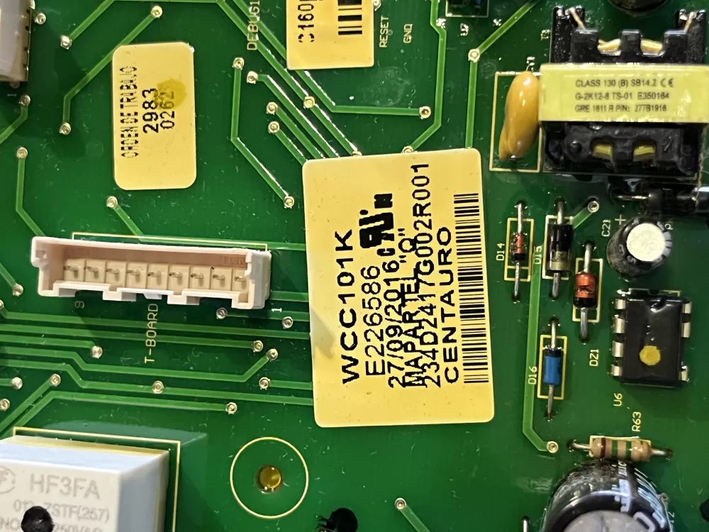 GE Kenmore WH12X20274 E226586 Washer Control Board AZ43774 | 1752