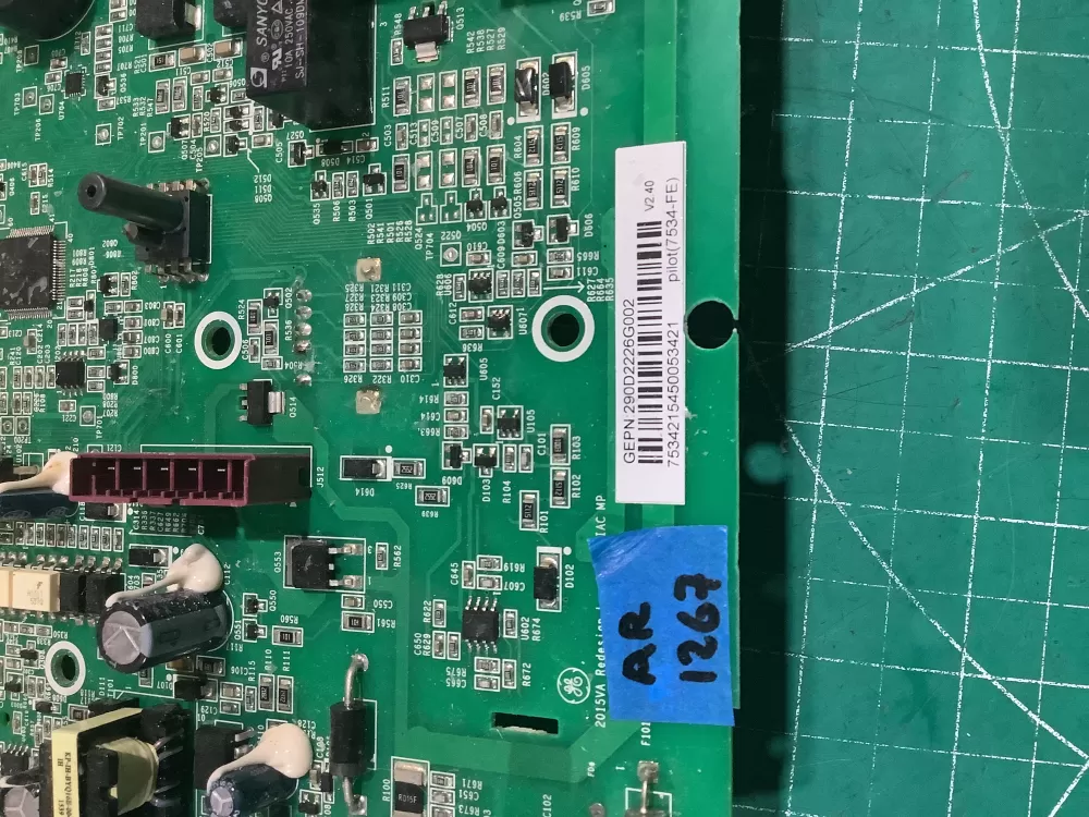 GE WH22X29556 WH18X25896 290D2226G002 Washer Control Board AZ227760 | AR1267