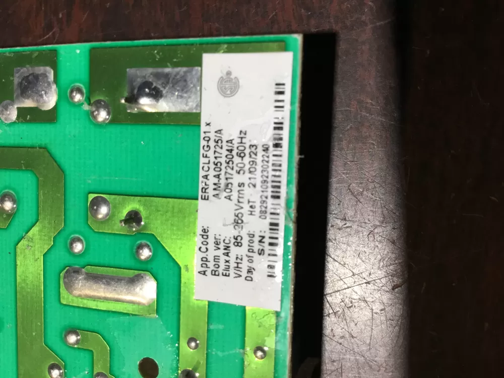 Frigidaire A05172504A Refrigerator Control Board AZ71081 | NR484