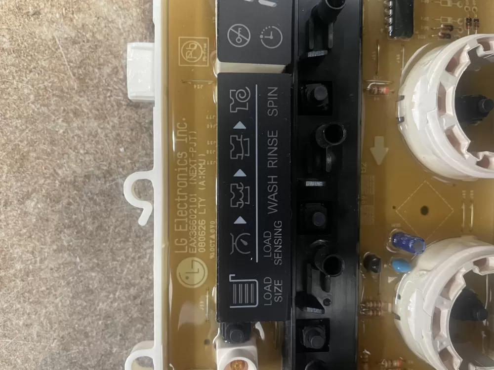 LG EBR36870705 Washer Display Control Board Assembly AZ14644 | KMV255