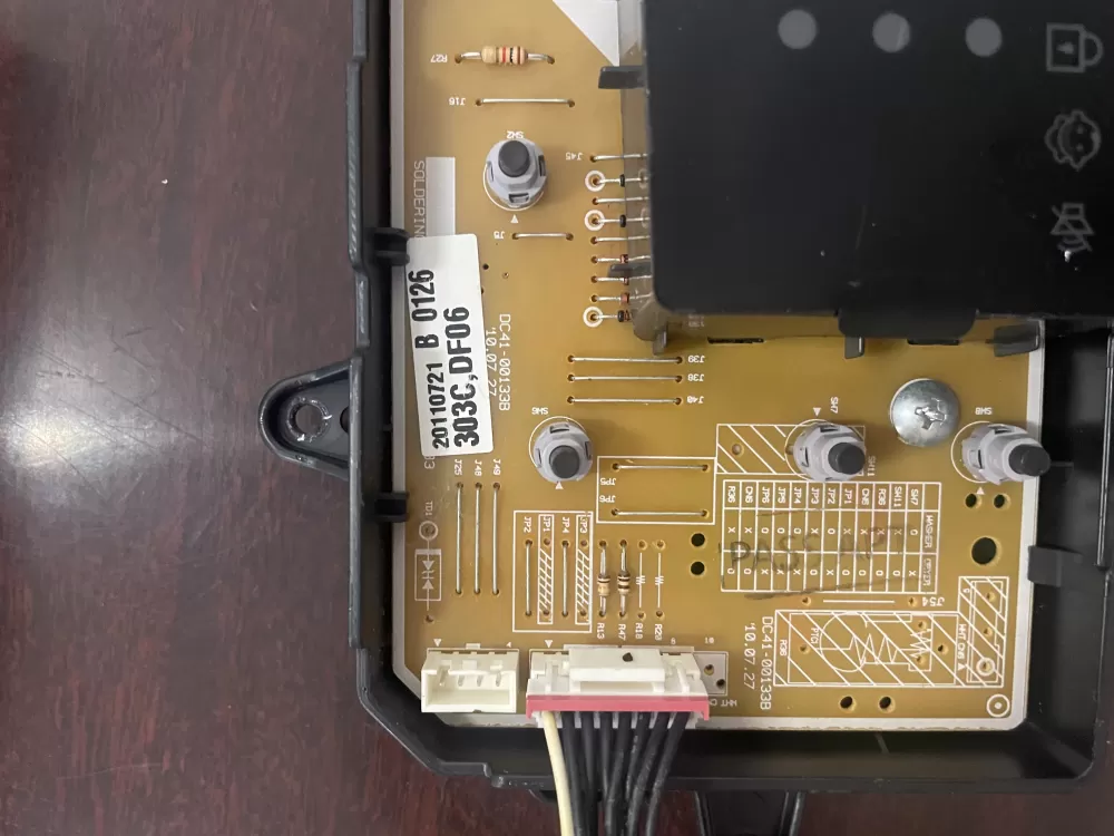Samsung PDC92 00303C Washer Control Board User Interface AZ30183 | KMV86