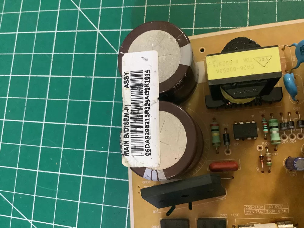 Samsung DA92 00215R Refrigerator Control Board Inverter AZ192391 | AR250