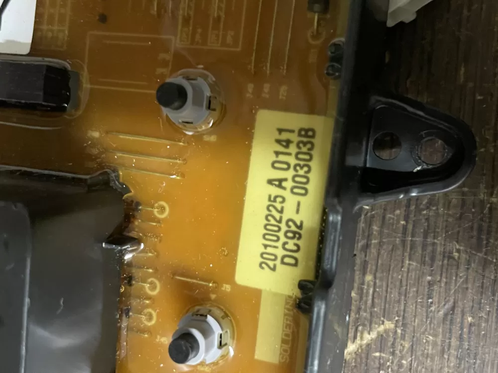 Samsung DC92 00303B DC41 00133A Dryer Control Board # AZ49406 | Wmv338