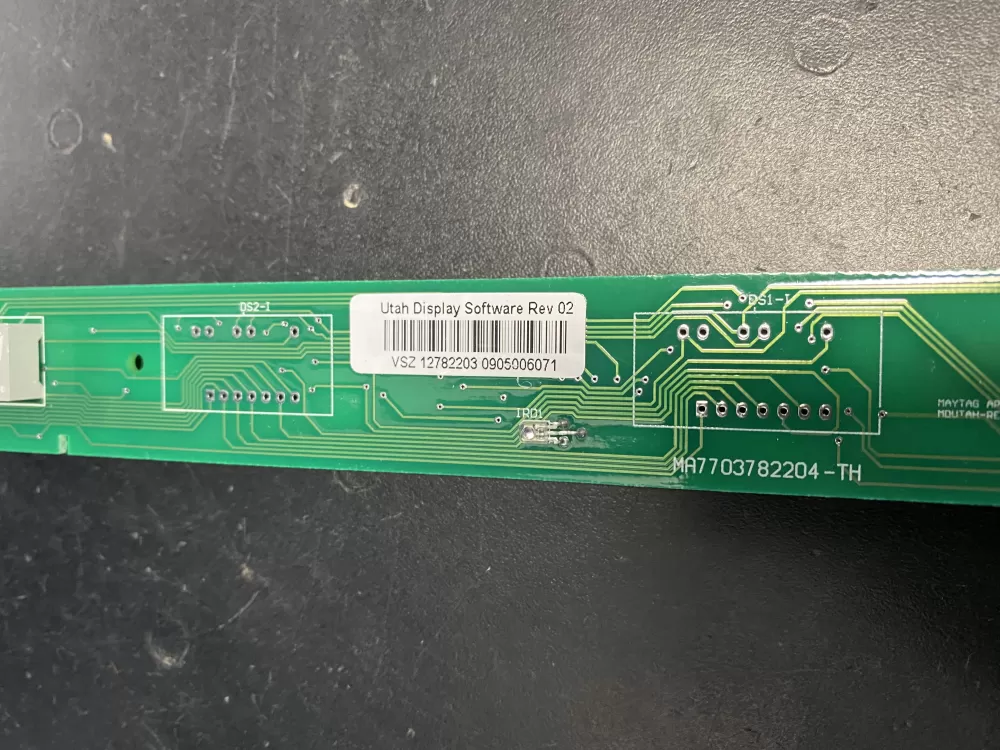 Maytag  KitchenAid  Jenn-Air  Admiral  Dacor  Kenmore WPW10207861  AP6017093  W10207861  12782203  12782203SP  12782205  12782205SP  1468995  67005397  67005400  8208269  PS11750388  MA7703782204-TH Refrigerator Control Board Temperature Display