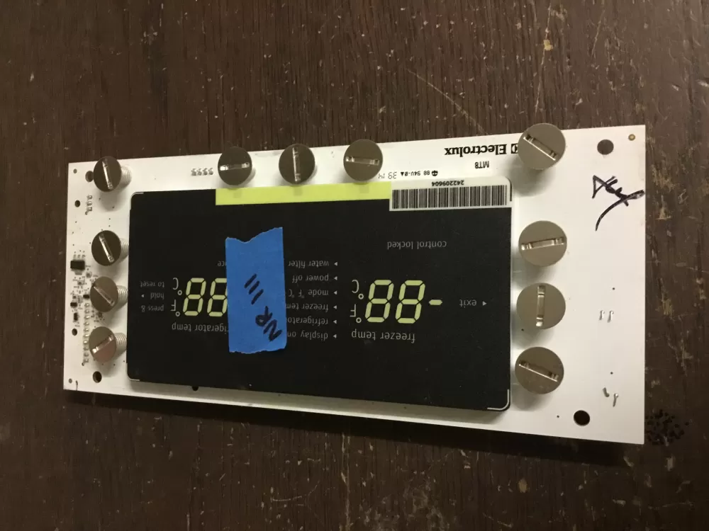 Frigidaire AP6285796 Refrigerator Control Board Display AZ23472 | NR111