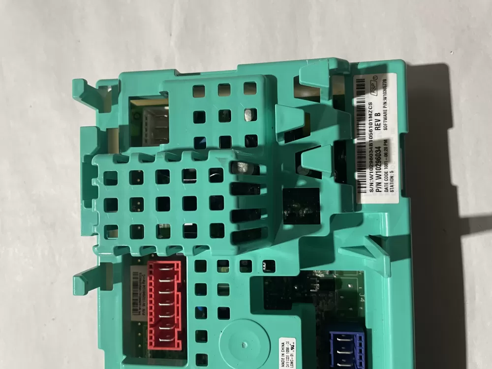 Whirlpool W10296034 W10393489 PS3495160 Washer Control Board AZ209146 | KMV612