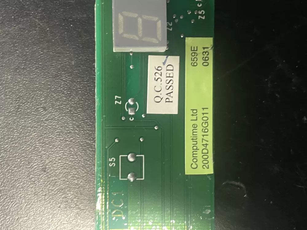 GE 200D4716G011 Refrigerator Control Control Board AZ18256 | WM1281