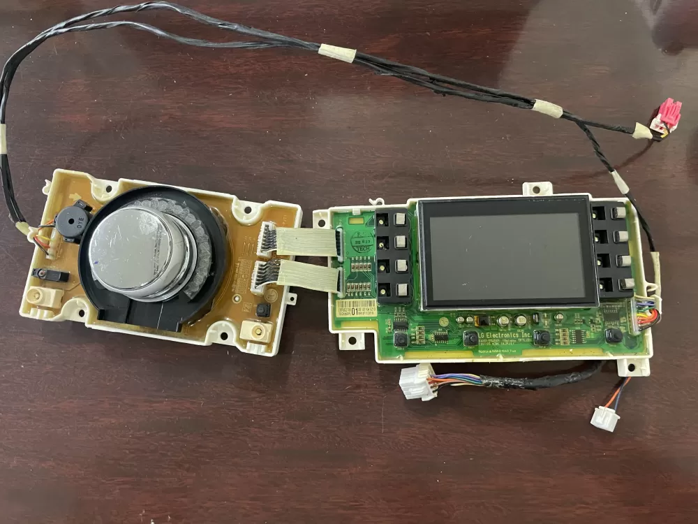LG EBR65270601 Dryer Control Board Panel Scratches