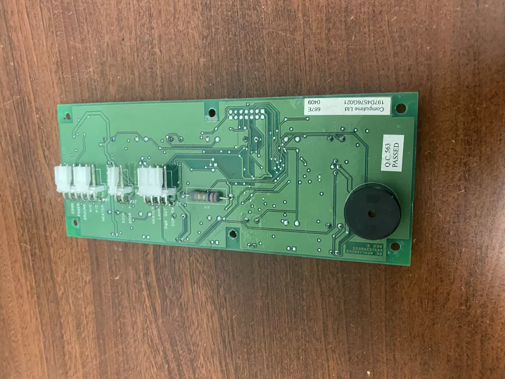 GE 197D4576G021 Refrigerator Control Board Dispenser Assembly