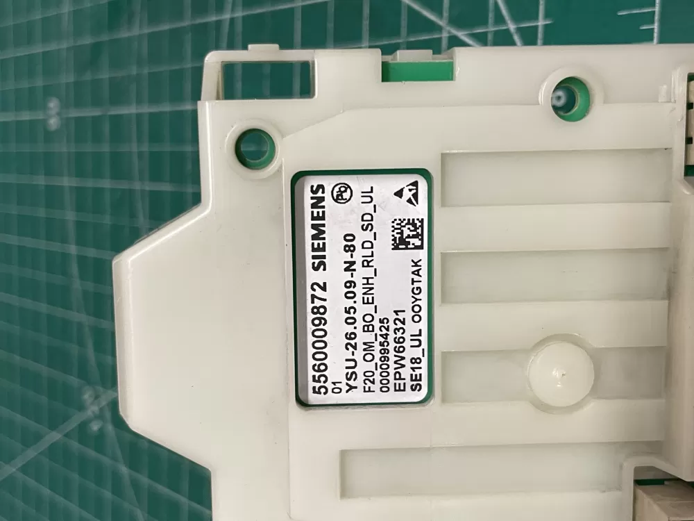 Bosch Siemens 5560009872 Washer UI Display Control Board AZ210431 | Wmv930