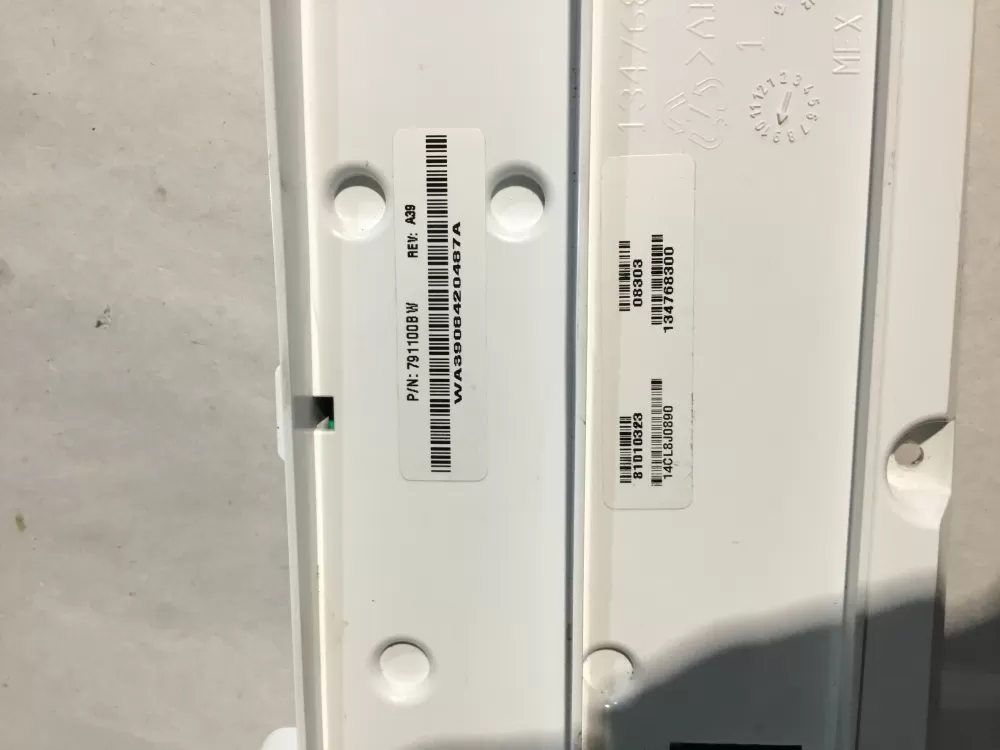 Frigidair/Electrolux User Interface Control Board PN 134768300 AZ149915 | BGV770