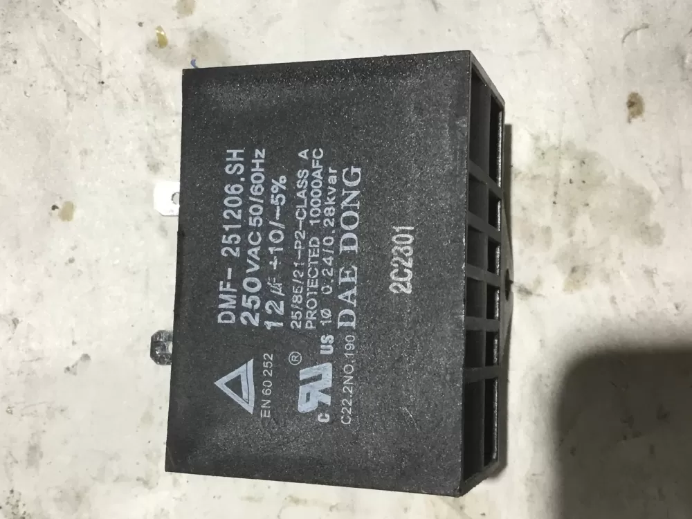 GE 251206.SH 250v Refrigerator Run Capacitor AZ100844 | Sl124