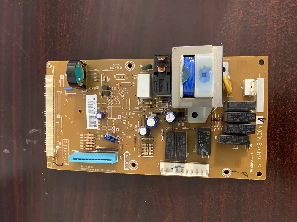 LG 687181A004A P1-6A004 Microwave Control Board