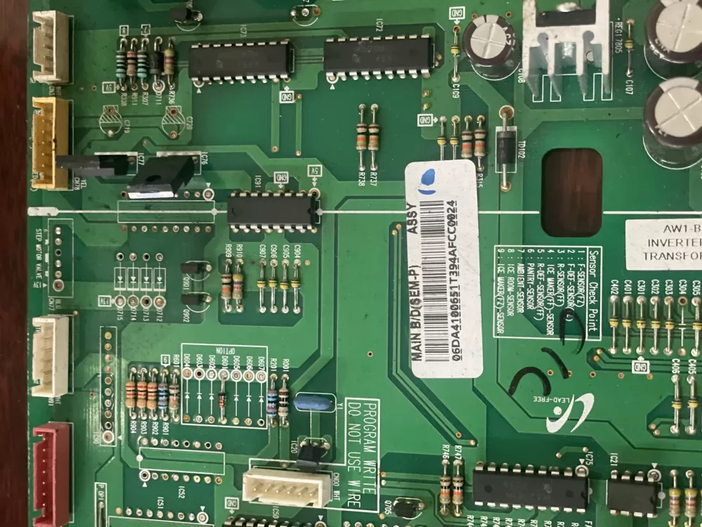 Samsung DA41-00651T Refrigerator Control Board AZ35738 | KM328