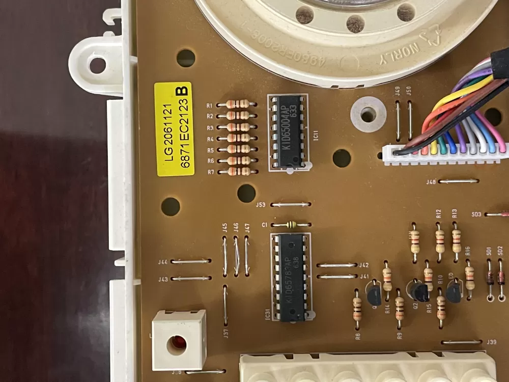 LG 6870EC9093B 6871EC2123B 6871el1004c Dryer Control Board AZ29550 | KMV31