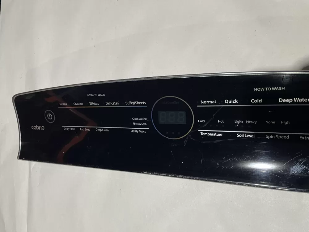 Whirlpool W10596694 W10870765 W11175821 W11089548 PS12074543 Washer Control Panel