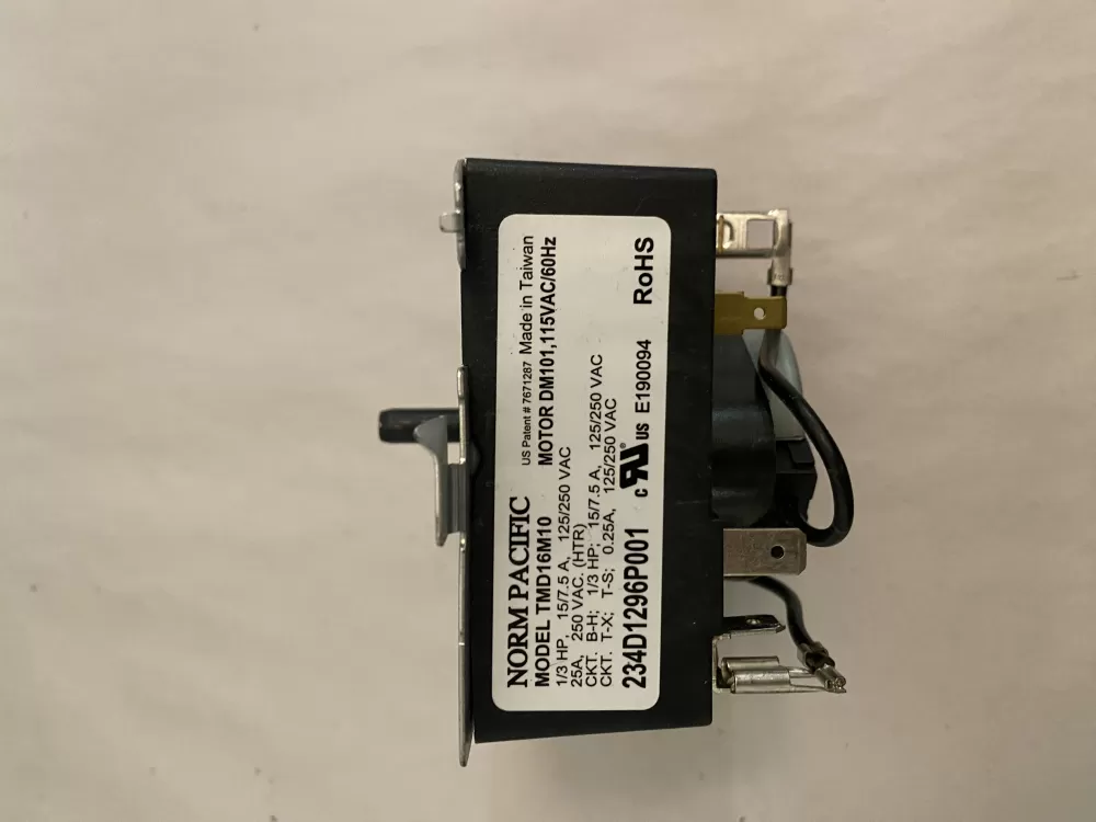 GE TMD16M10 234D1296P001 Dryer Timer AZ113095 | BK731