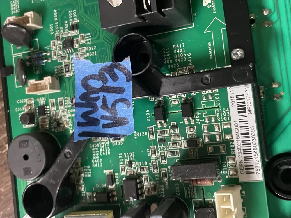 GE 234D2164G001 234D2315G002 Dryer Control Board AZ54992 | Wmv513