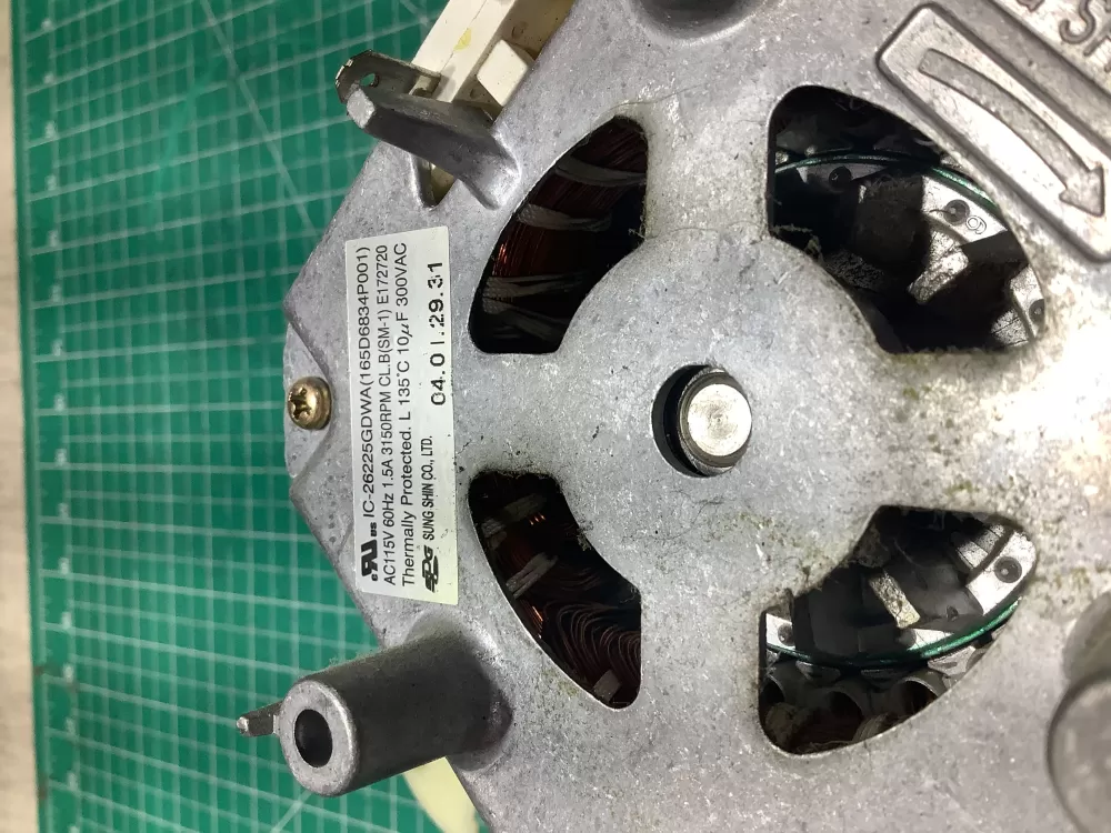 GE  165D6834P001  26225GDWA  WD26X10013  Dishwasher motor