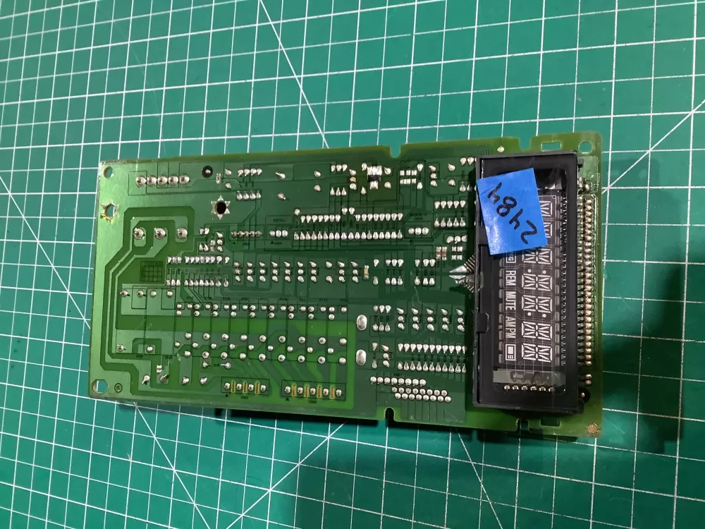 GE Microwave Oem Electronic Control Board Wb27x10871 - AZ148113 | NR2484