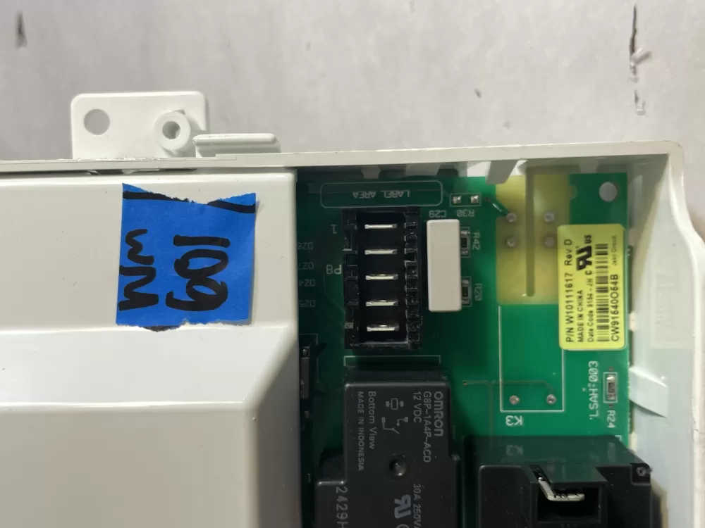 Whirlpool Dryer Control Board WPW10111617 AZ194408 | Wm601