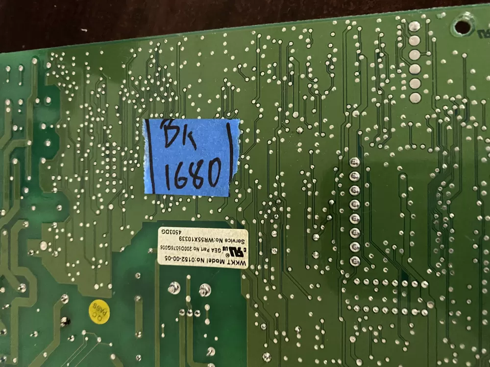 GE 200D5837G004 WR55X10942C Refrigerator Control Board AZ32680 | BK1680