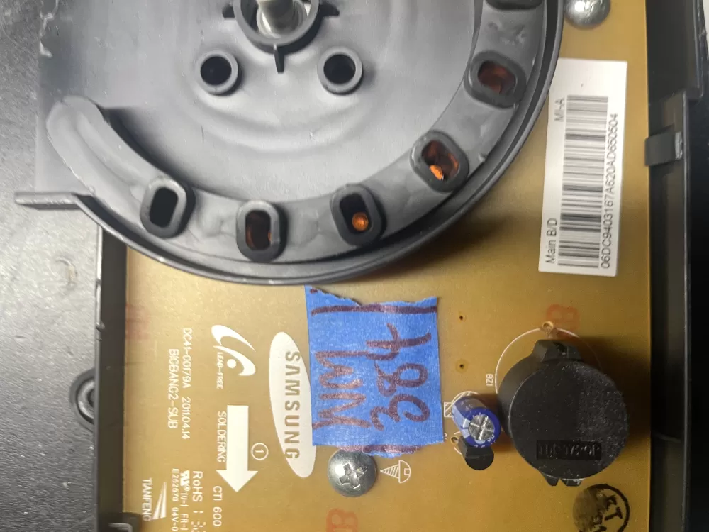 Samsung DC94-03167A Washer Control Board AZ36456 | Wm384