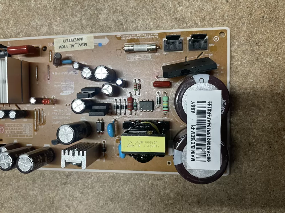 Samsung DA92-00215R Refrigerator Inverter Control Board AZ10606 | KM1587