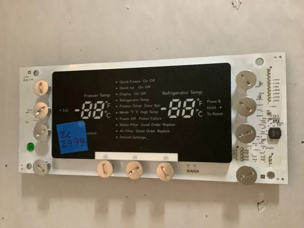 Frigidaire A05860727 Refrigerator Dispensor Control Board AZ199629 | ZC2779