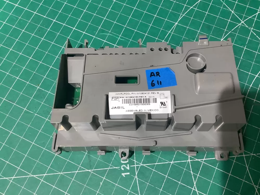 Whirlpool W10804131 W10817263 Dishwasher Control Board AZ193121 | AR611
