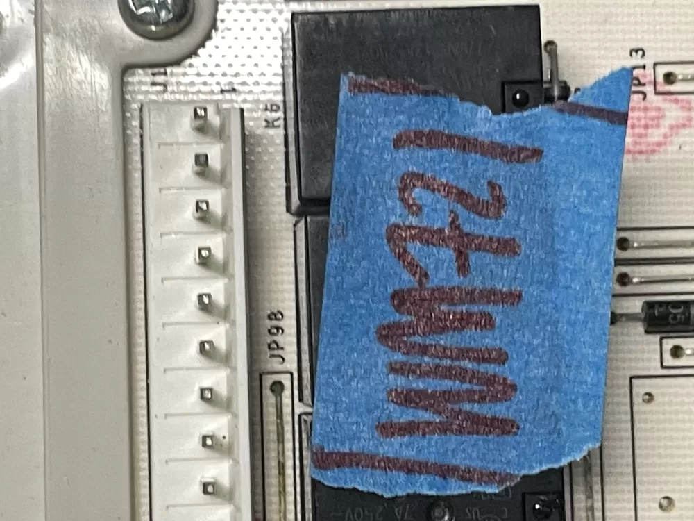 GE 175D5261G040 EBX1129P004 WH12X10614 Washer Control Board AZ13788 | 721