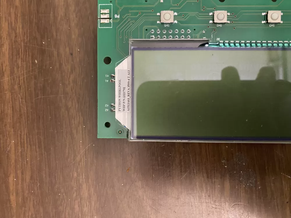 Whirlpool W10179143 2321751 Refrigerator Display Control Board AZ56056 | BK1989