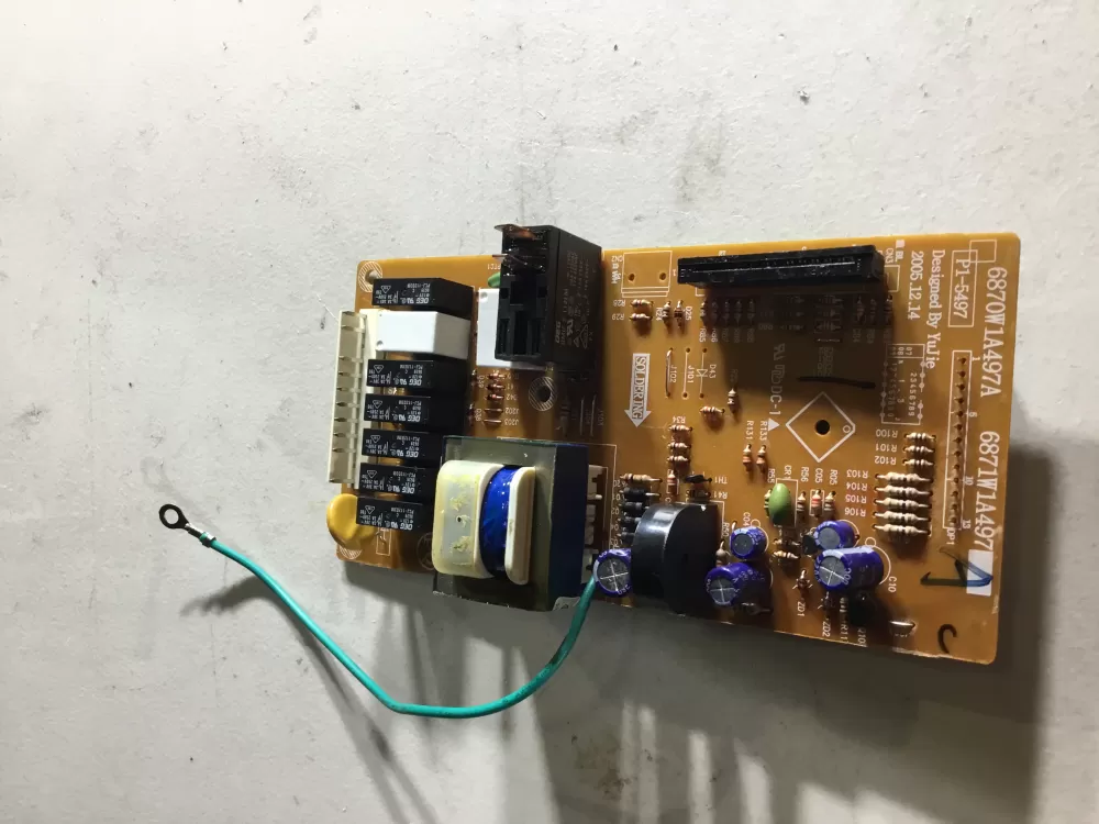 LG 6871W1A497A 6870W1A497A ACM49437018 Microwave Control Board AZ47086 | NR571