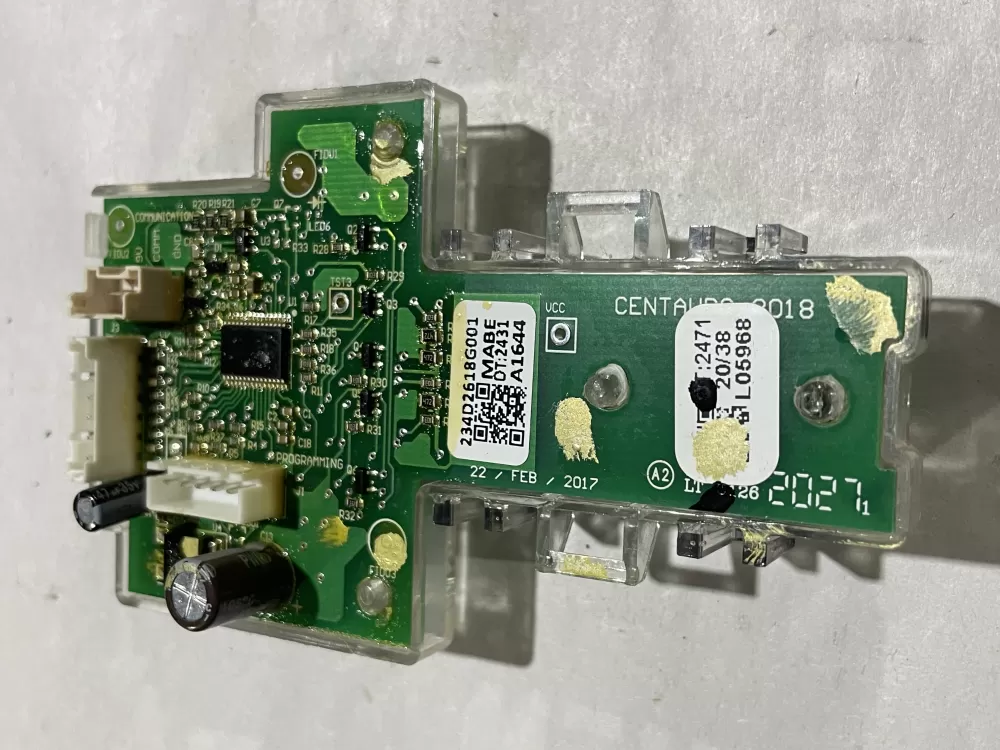 GE 234D2618G001 WE04X27284 Dryer Control Board AZ184699 | Wm256