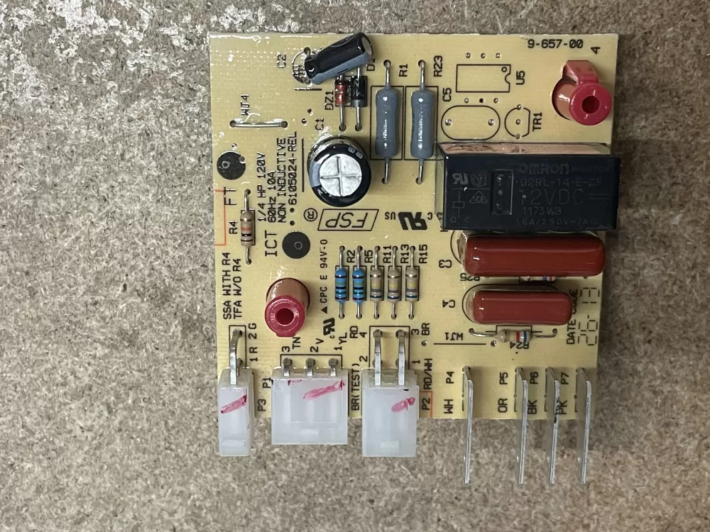 Whirlpool W10366605A Refrigerator Control Board Defrost