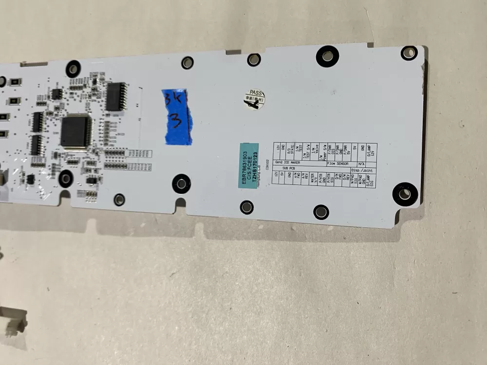 LG EBR78631903 Refrigerator Control Board Dispenser AZ134362 | BK3