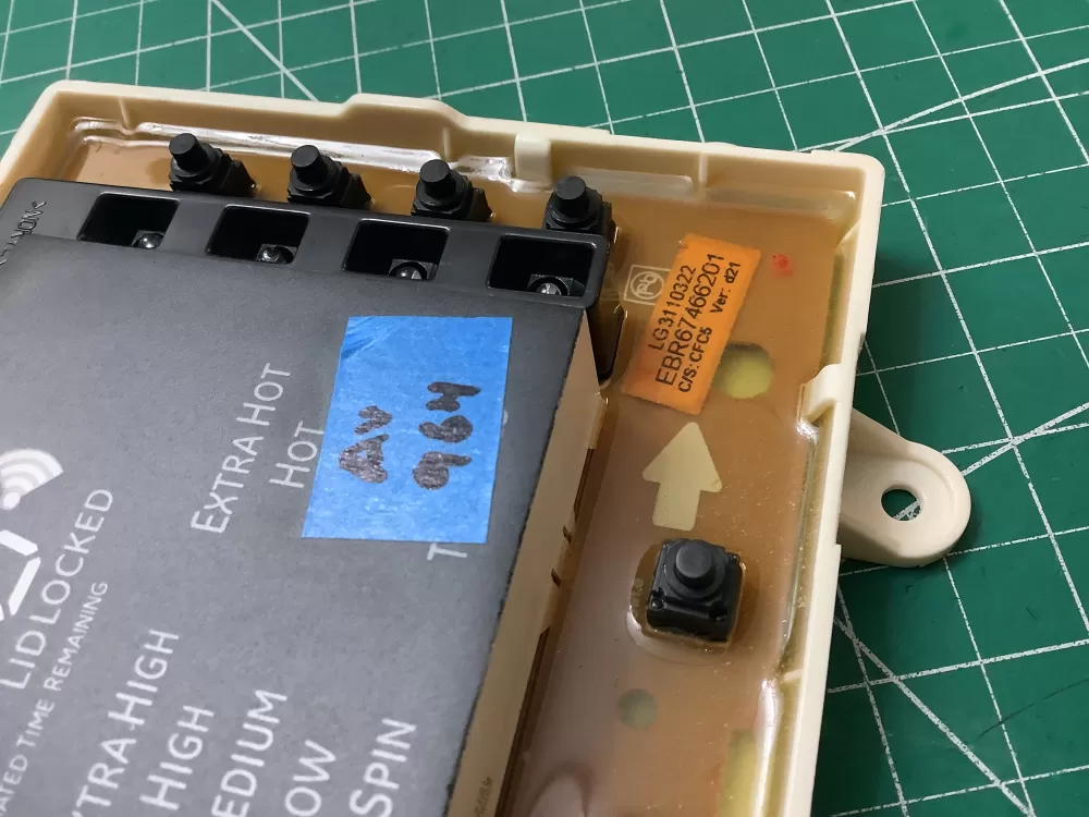 LG EBR67466201 AP5238700 AH3625151 Washer Control Board AZ215975 | ARV964