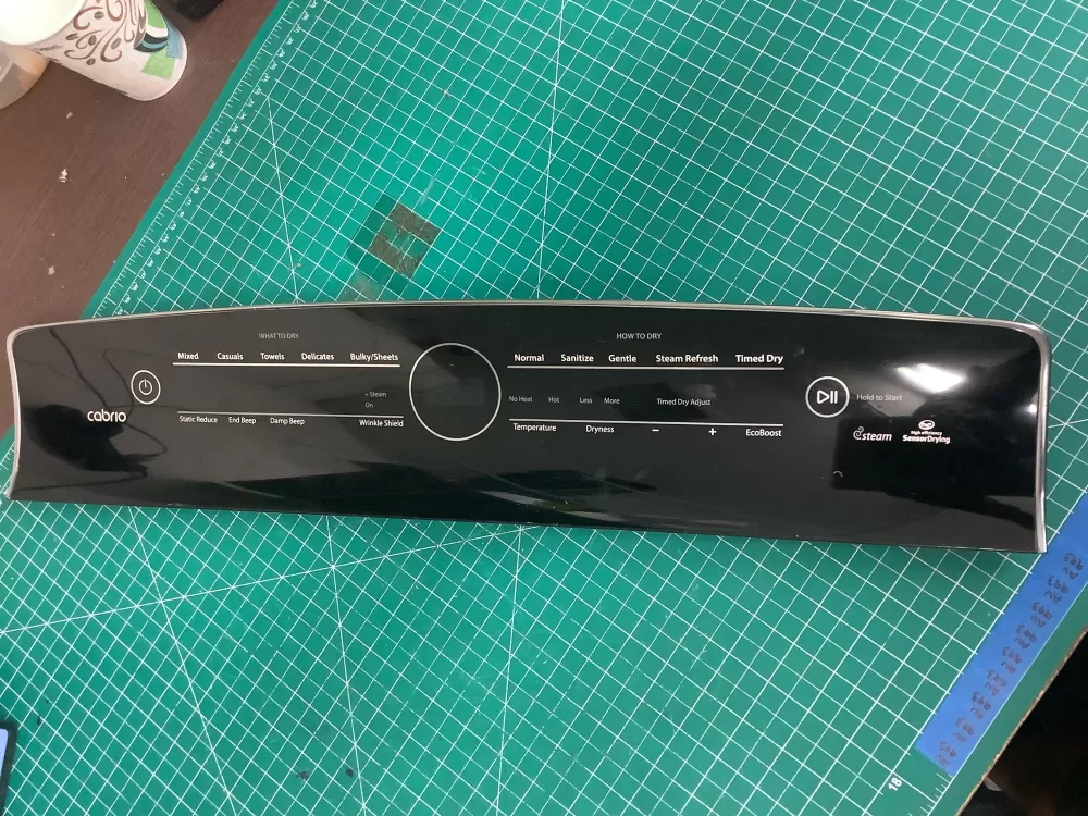 W10507946 Whirlpool Dryer Control Panel
