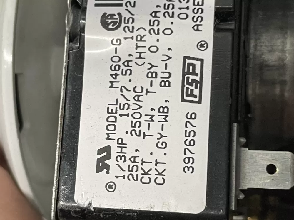 Kenmore 3976576A 3976576 AP6009025 WP3976576 Dryer Timer AZ4927 | Wm1578