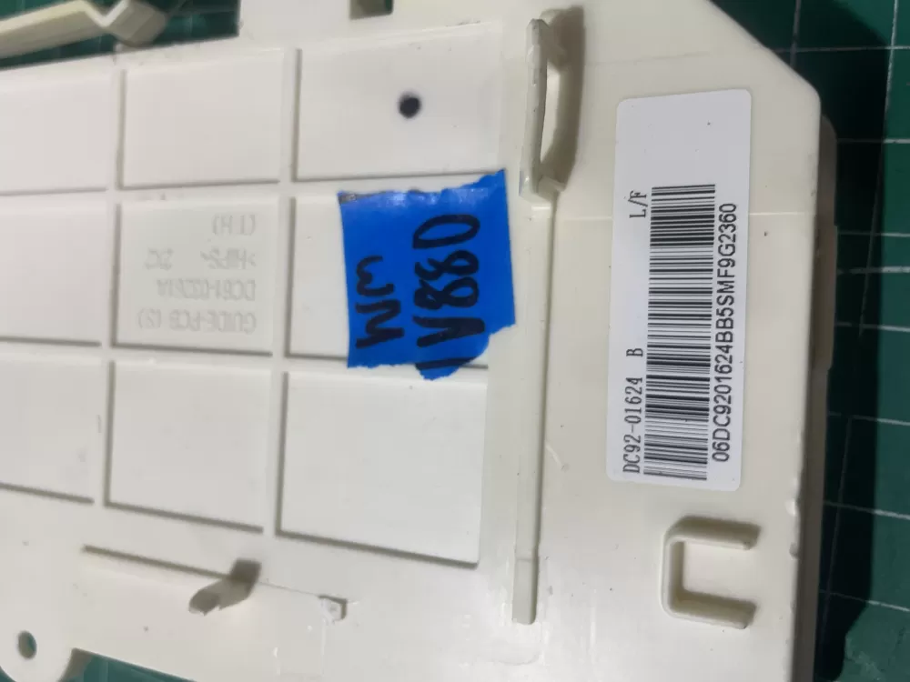 Samsung Washer Control Board DC92-01624B AZ192860 | Wmv880