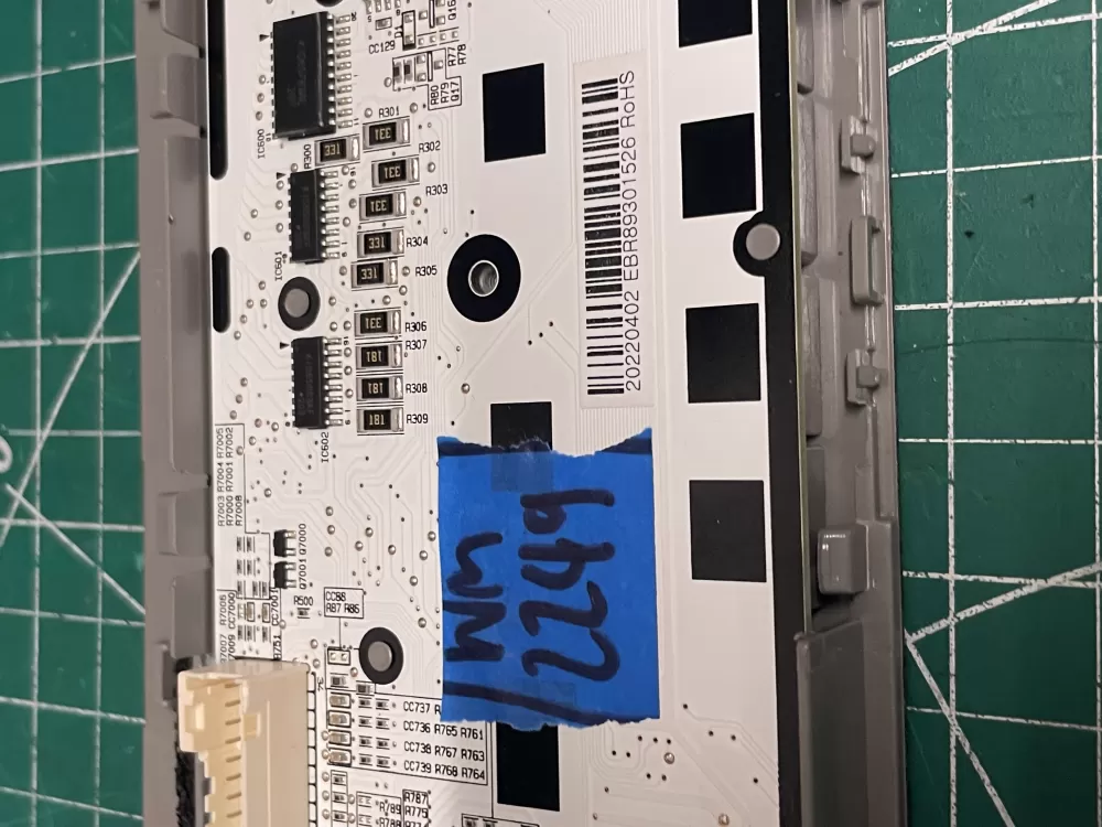 LG EBR89301 Refrigerator Control Board User Interface AZ203305 | Wm2249