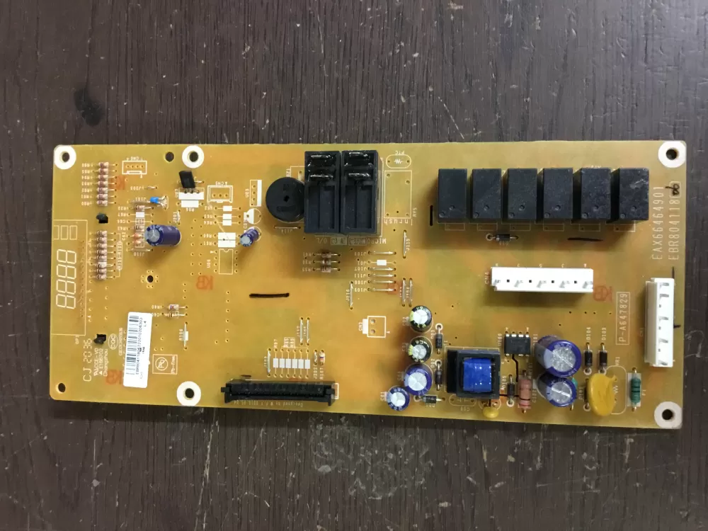 GE EBR80411806 Microwave Control Board