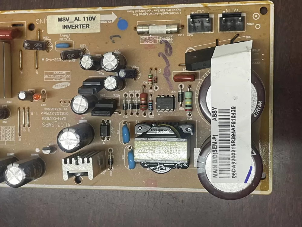 Samsung DA92-00215R Refrigerator Inverter Control Board AZ34677 | KM1702