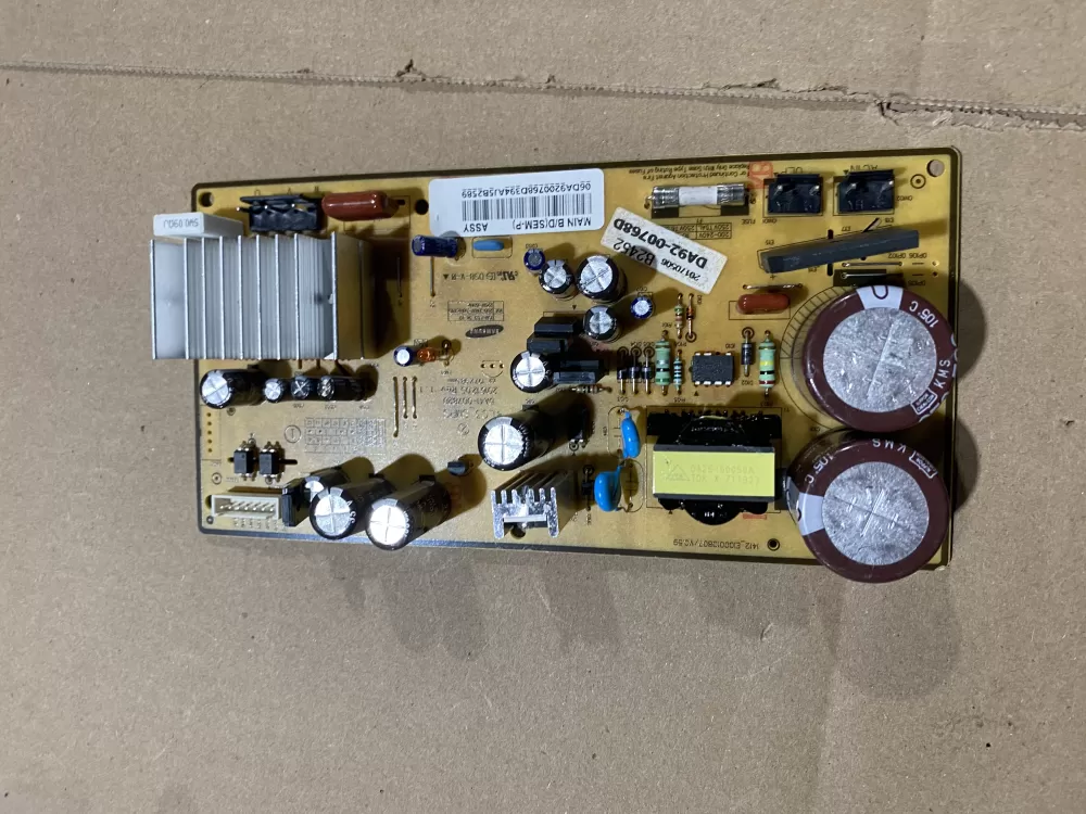 Samsung DA92-00768D Refrigerator Control Board Inverter