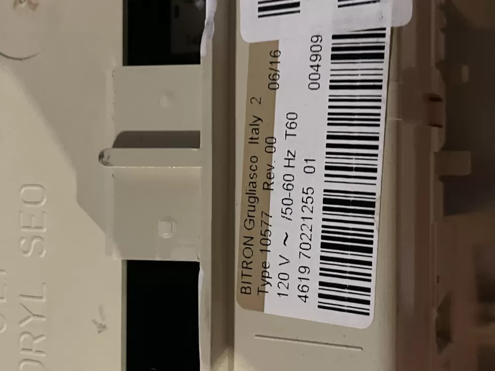 Whirlpool 461970221255 46197022125501 Washer Control Board 01 AZ33825 | Wmv371