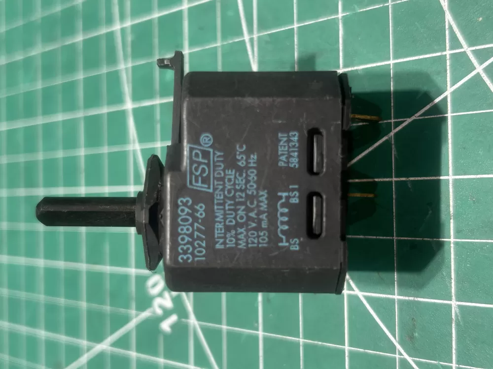 Whirlpool 3398093 WP3398093 Dryer WP Switch