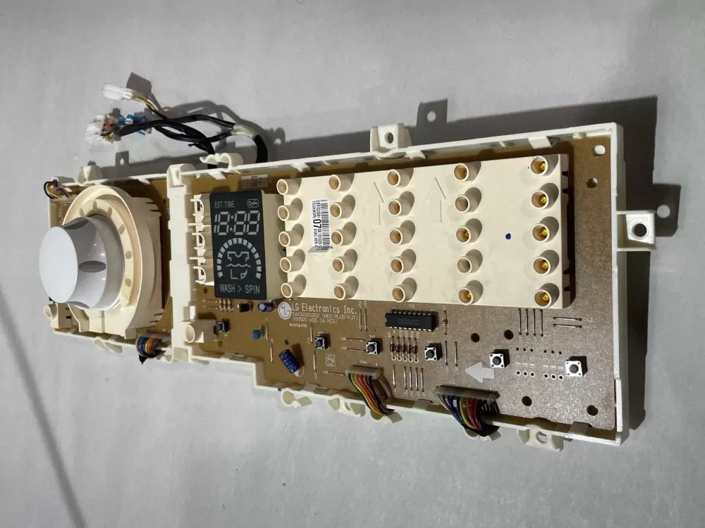 LG EBR32268107 Washer User Interface Display Control Board