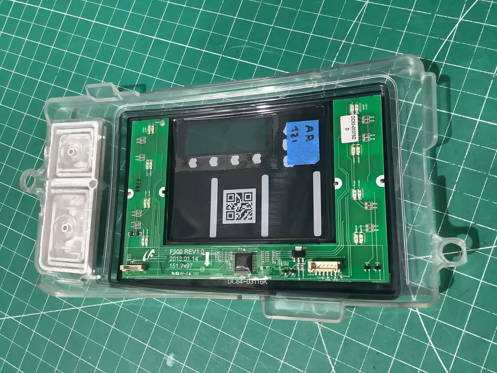 Samsung DC92-01607J DC94-06643A Dryer UI Control Board AZ193942 | AR121