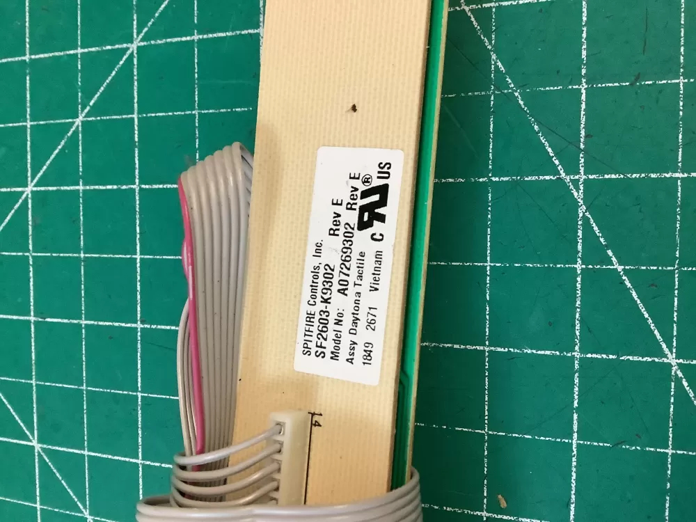 Frigidaire A07269302 SF2603 K9302 Dishwasher Control Board AZ217236 | NR1791
