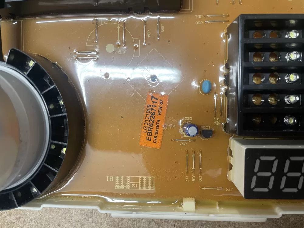 LG EBR62267117 EBR62267122 PS7792454 Washer Control Board AZ12998 | KMV137